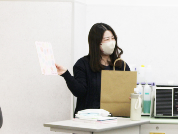 講師の先生へのご挨拶！